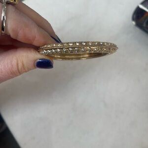 Antique Gold and Silver Sparkle Bracelet